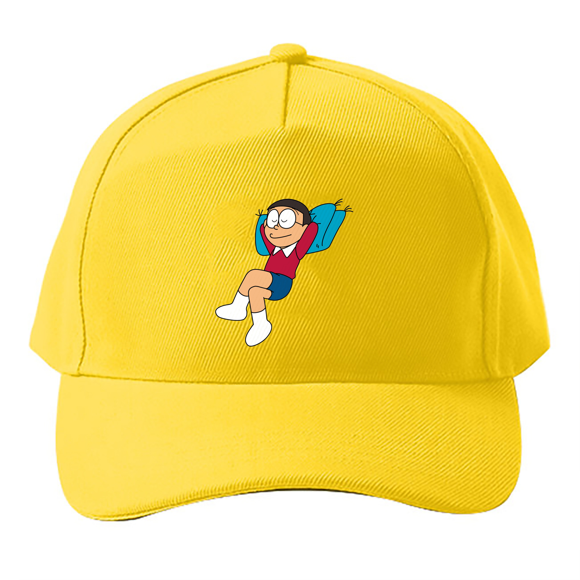 （画像用） ドラえもん 野比 のび太 Doraemon Nobita Nobi ベースボールキャップ 綿100％ 男女兼用 帽子 スポーツ